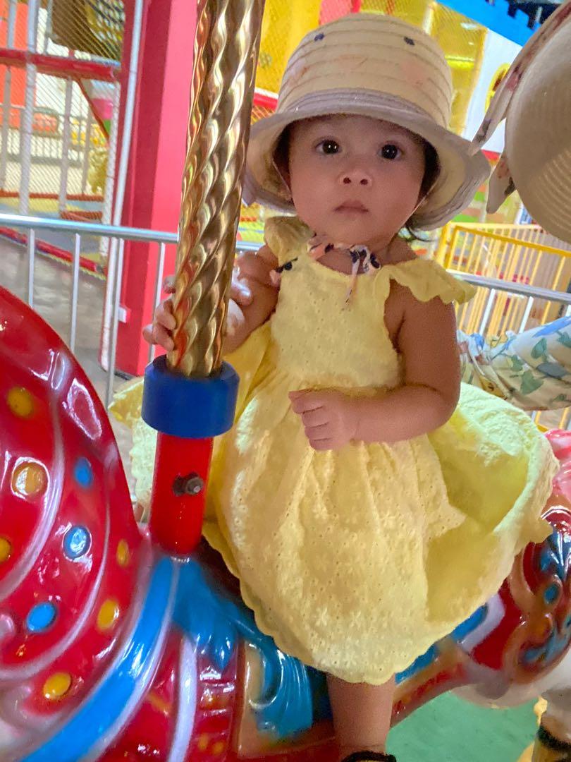 Mothercare yellow dress store