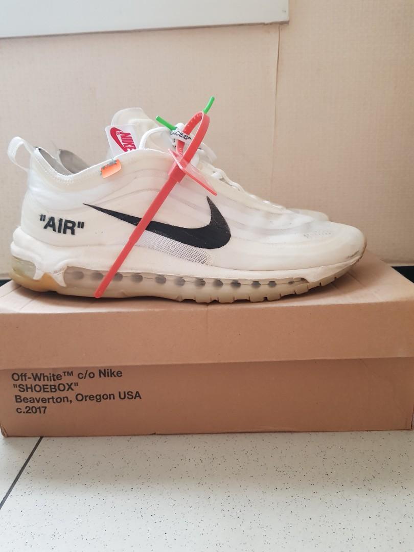 Nike air max 97 x clearance off white harga
