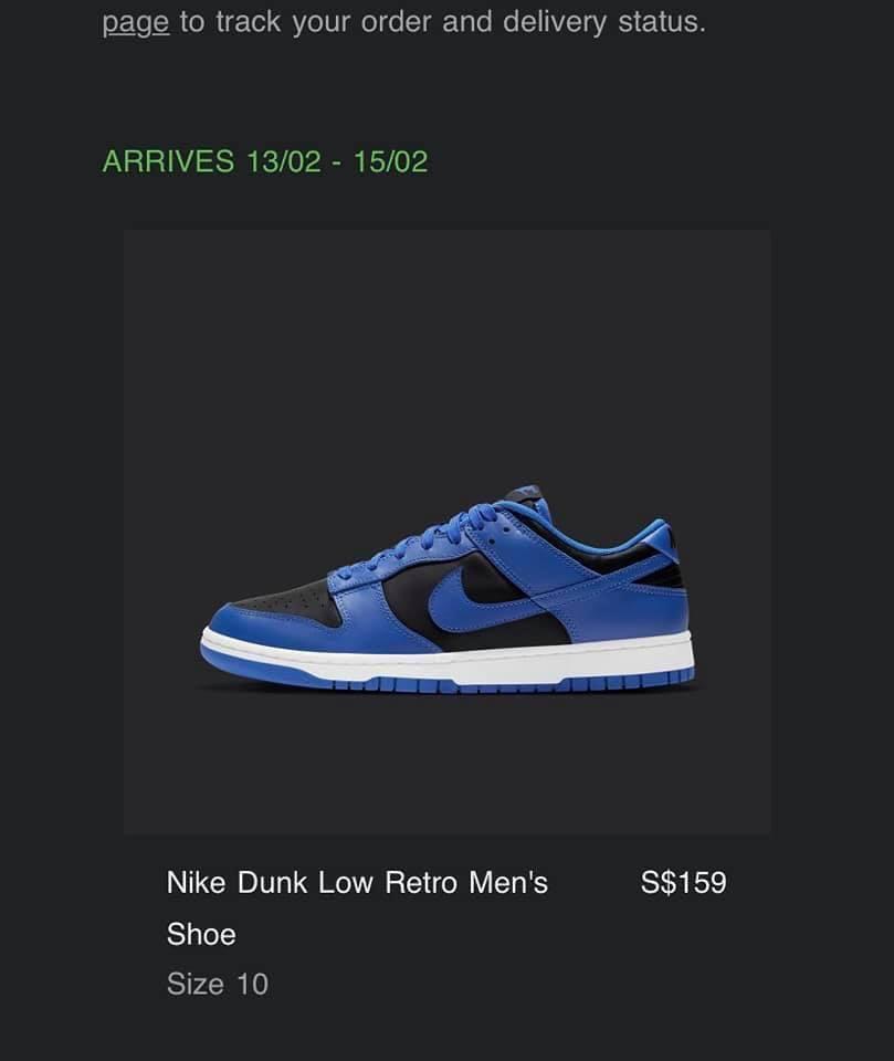 dunk cobalt blue