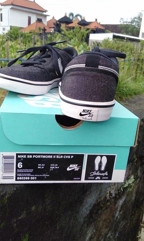 NIKE SB PORTMORE II SLR CVS P Fesyen Pria Sepatu Sneakers di
