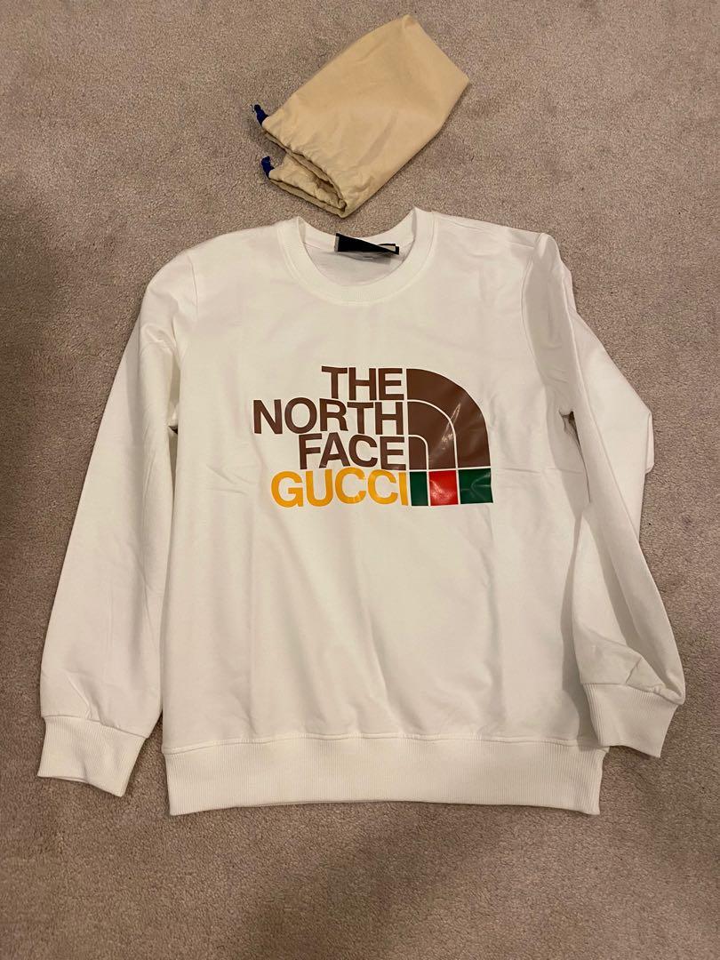 North Face Gucci Sweatshirt Size S Women S Fashion Clothes On Carousell