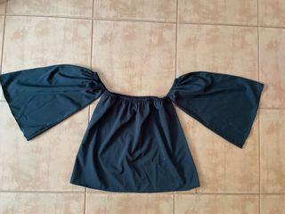 Off shoulder flare top