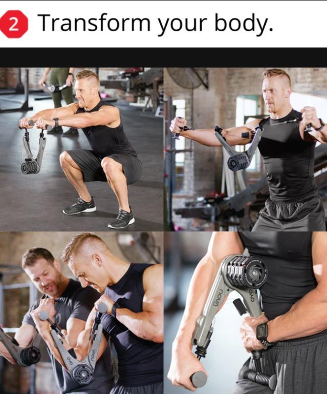 OYO NOVA Personal Home Gym Weights Kickstarter, Sports Equipment