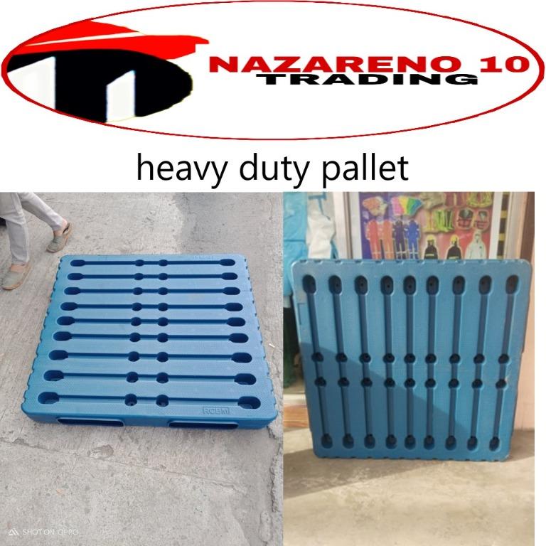 plastic pallet heavy duty (Category: Industrial Equipment) located in Bacoor. Submitted by __CLaude__ (Listing ID 1068861205, Image 1). Description: direct supplier plastic pallet brand new Try our Plastic double sides blowing - mould pallet ! It is made by the latest technology of blowing mould machine , with high-density polyethylene and keeping to the national standard HMDPE Plastic Pallet. we also have second hand pallet... for more info just