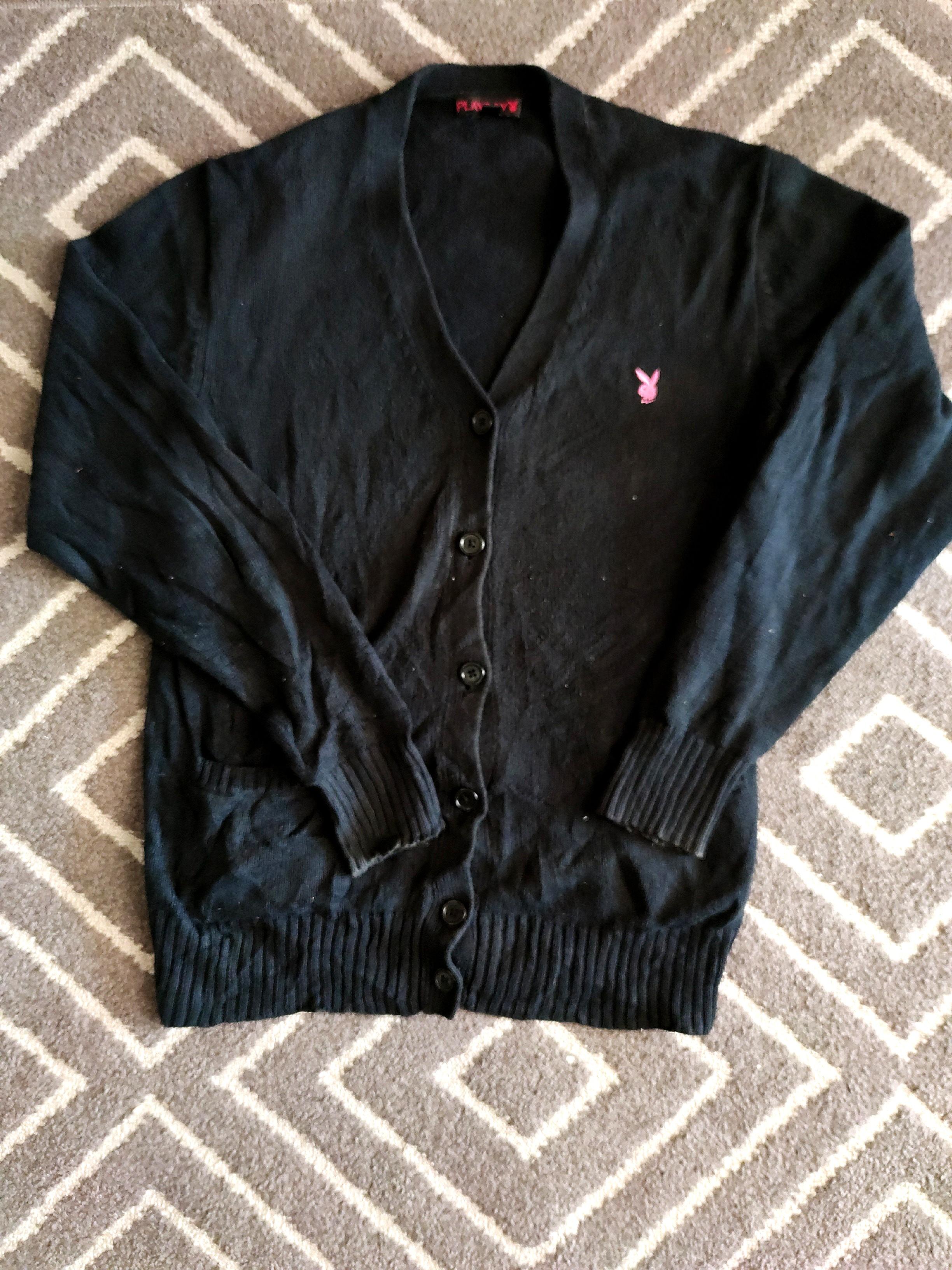 Playboy Knit Cardigan Women S Fashion Clothes Outerwear On Carousell