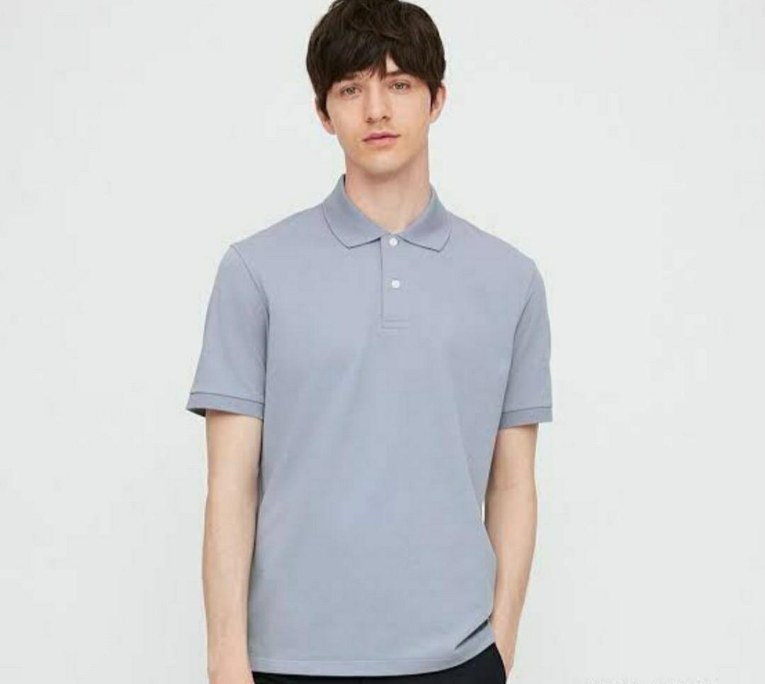 Polo Shirt Dry Pique Uniqlo ( Tag Lepas 