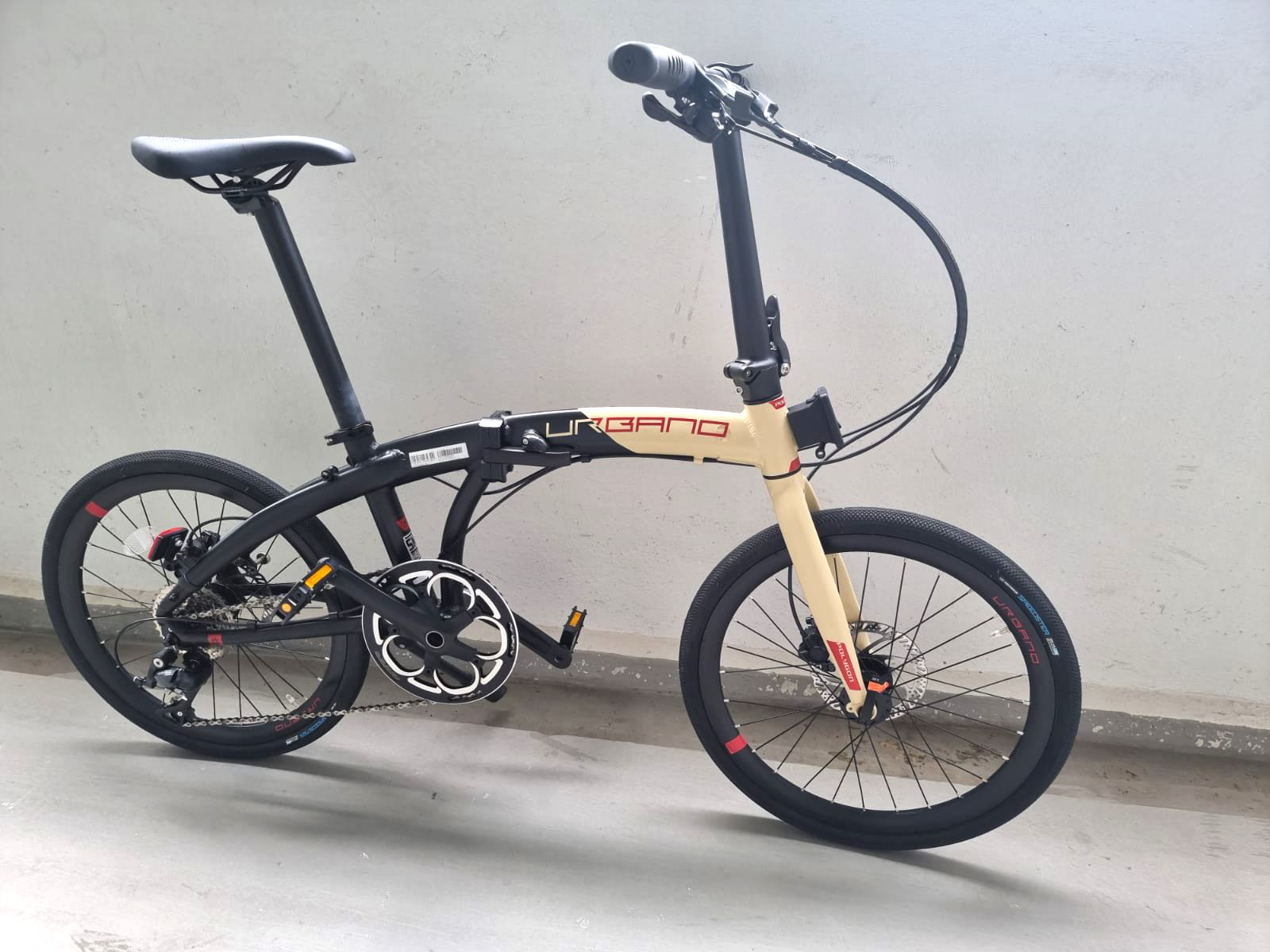 Polygon urbano 5.0 folding bike store