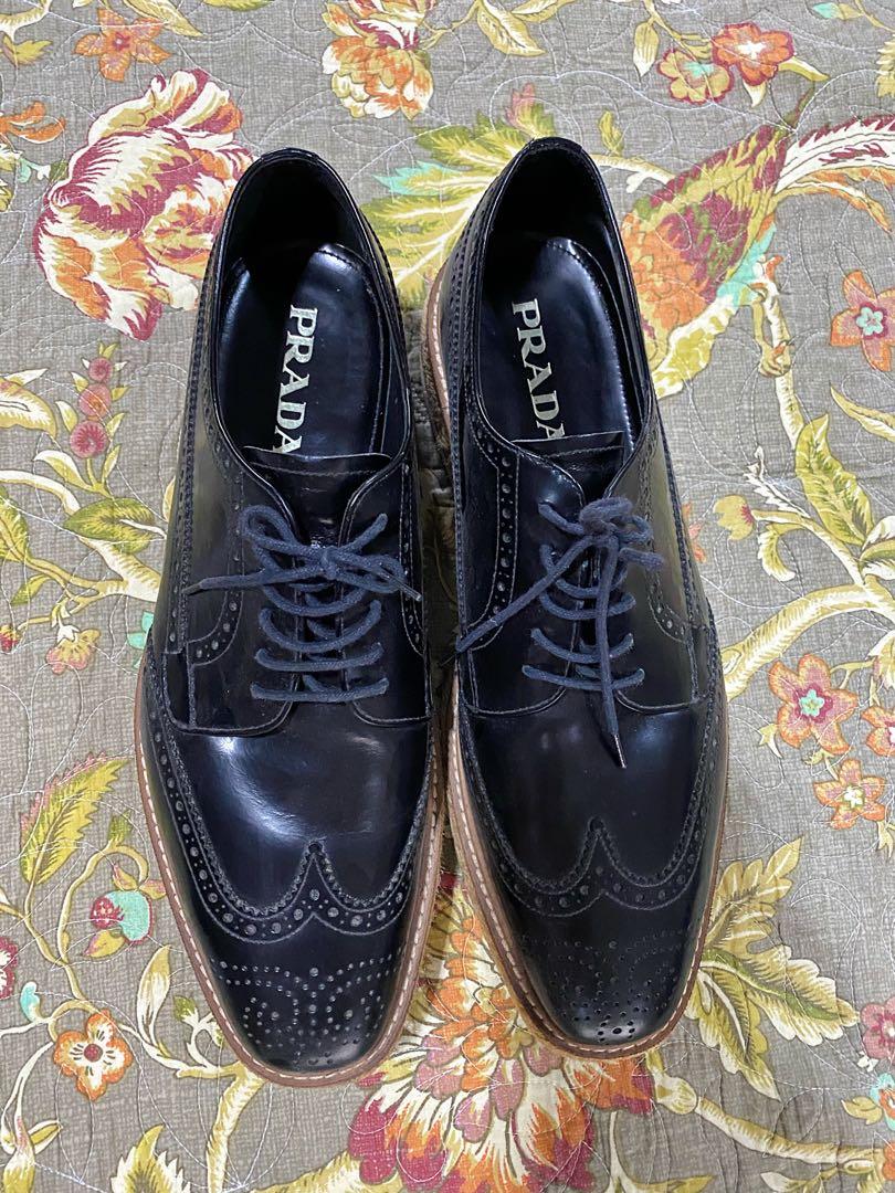 prada brogues mens