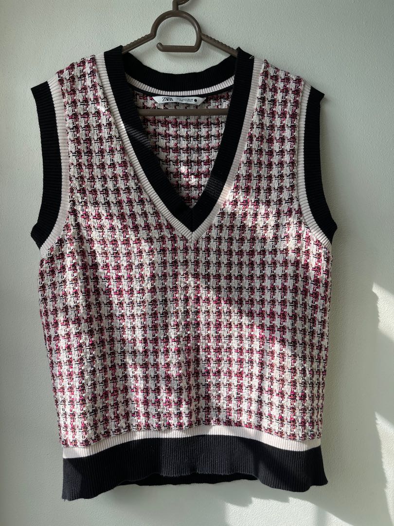 Pre Owned Zara Knit Vest, Women's 