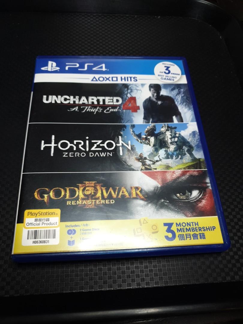 Loja Nova era Games e Informática - Playstation 4 SLIM - Com 3 Jogos em  Mídias Físicas: Horizon Zero Down, God of War 3, Uncharted 4 Preço: R$  1489,00 (no dinheiro) Confira