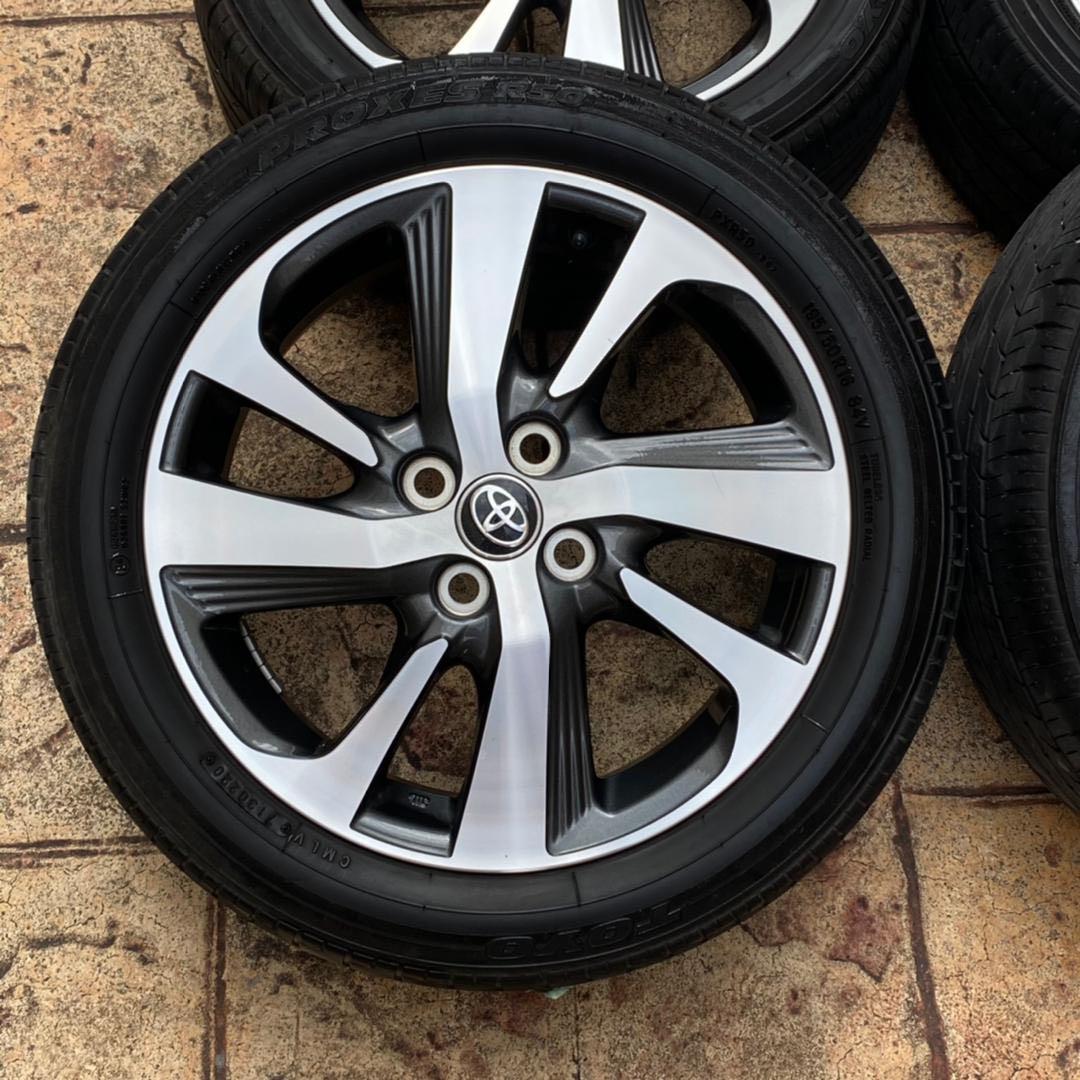 Rim Toyota Vios 16 inci pcd100, Auto Accessories on Carousell