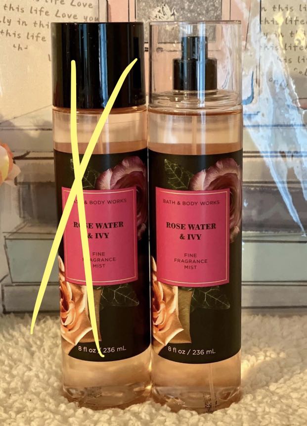 rose water & ivy body spray