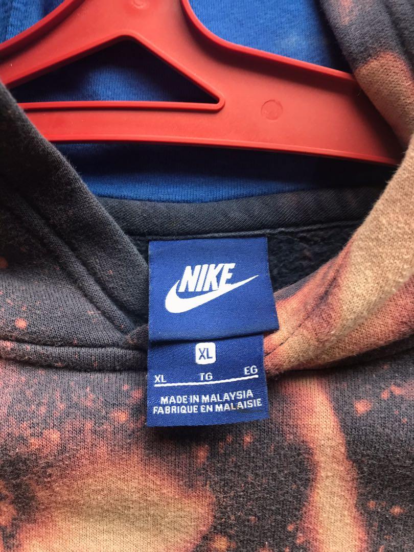 Acid wash tie dye hoodie discount