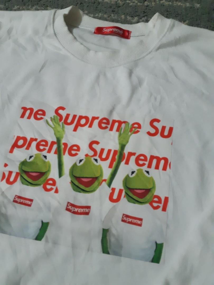 Supreme kermit on sale sweatshirt