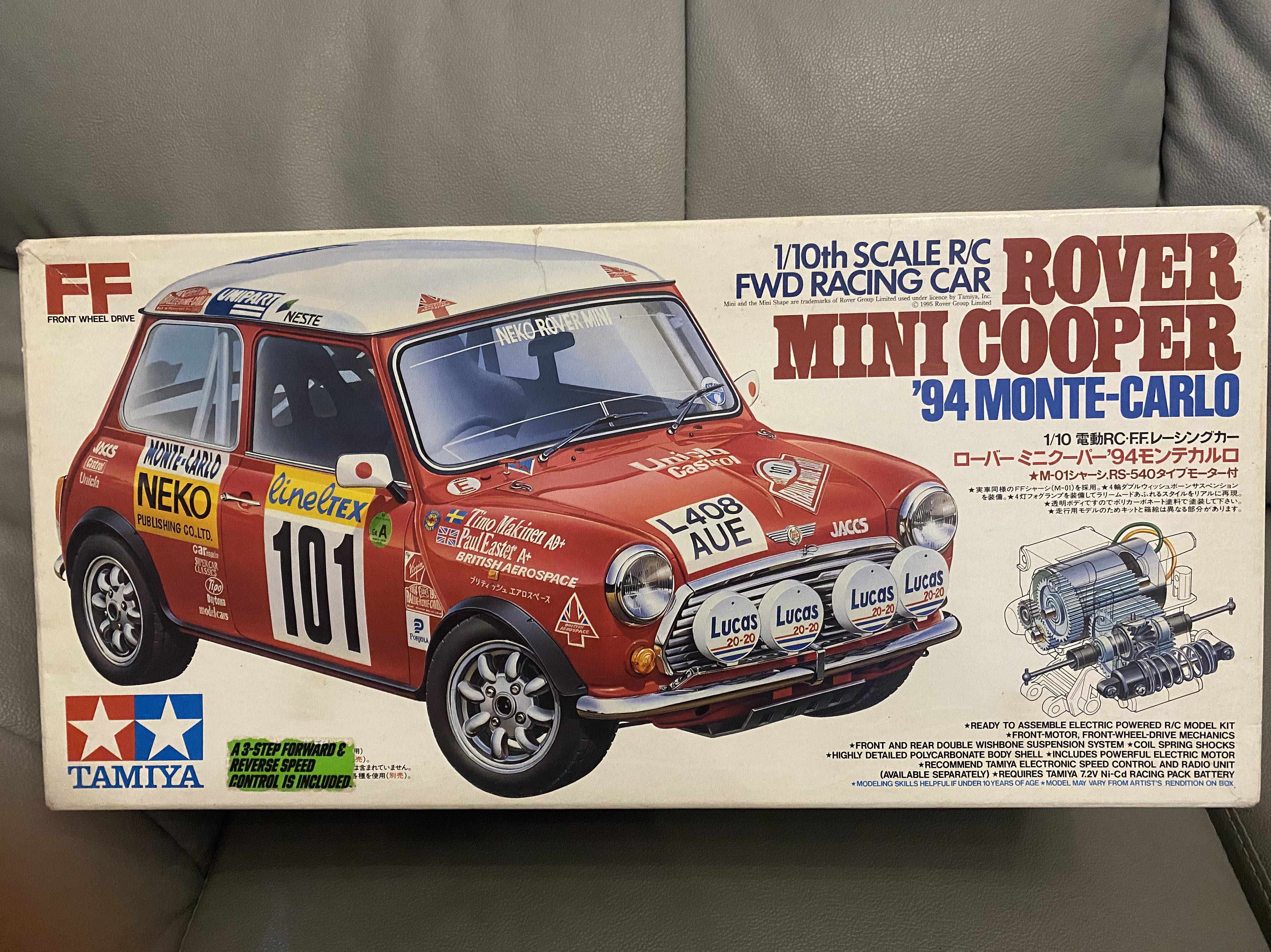 tamiya mini cooper model kit