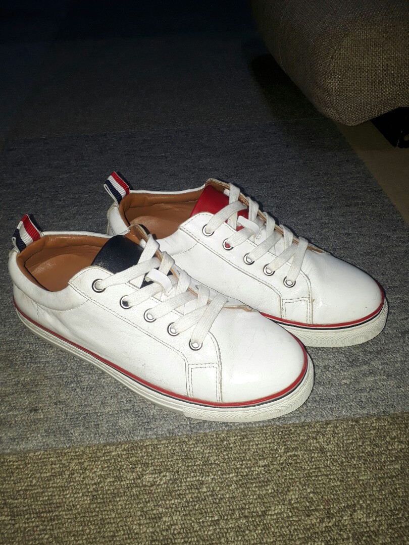 Thom browne new arrivals white shoes
