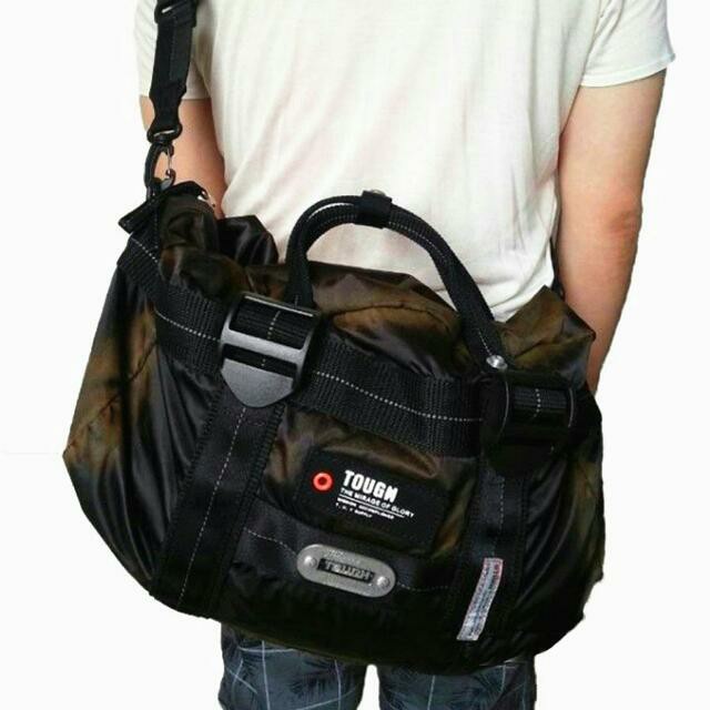 Pre loved TOUGH Jeansmith Men s Large Sling Bag Men s Fashion Bags Sling Bags on Carousell