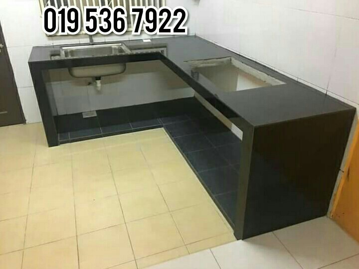 Tukang Table Top Dapur Concrete 0195367922 Wan Asri Services Home Services Renovations On Carousell