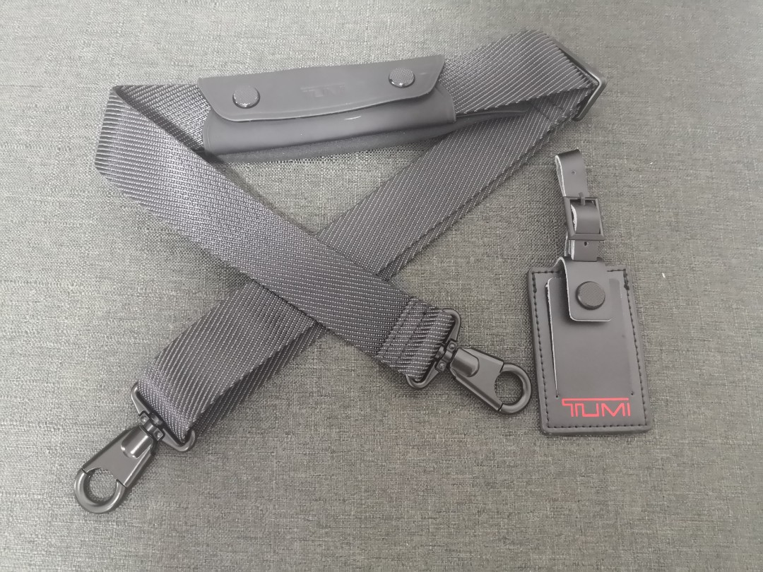 Tumi Shoulder Strap and Tag, Luxury, Accessories on Carousell