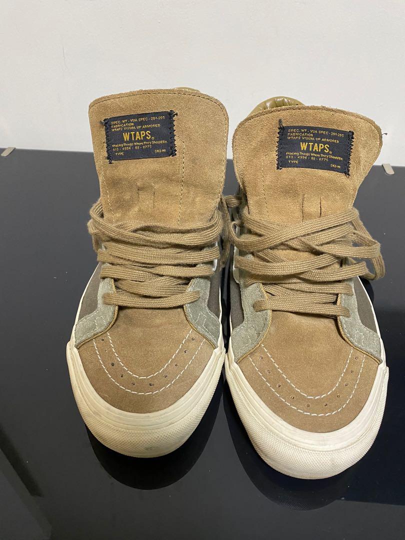 Vans wtaps olive cheap