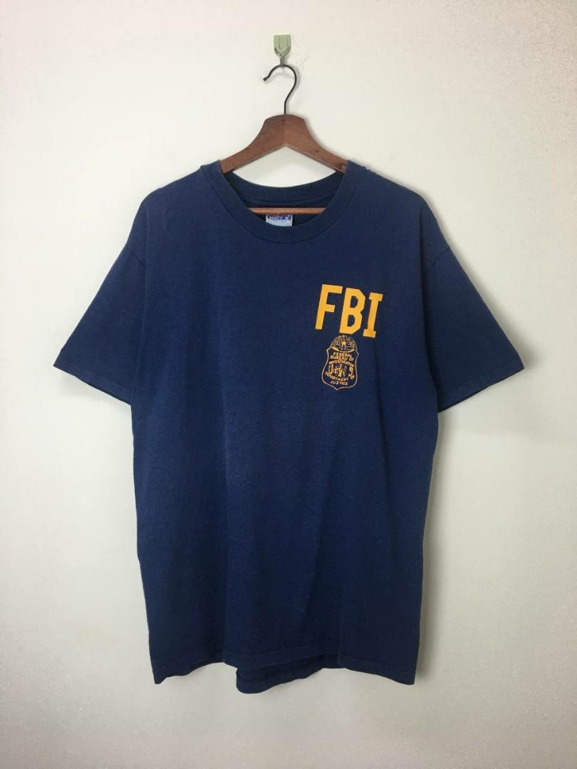 Vintage FBI t shirt Women s Fashion Tops Shirts on Carousell