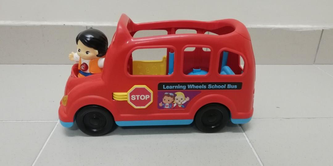 Learning wheels top school bus