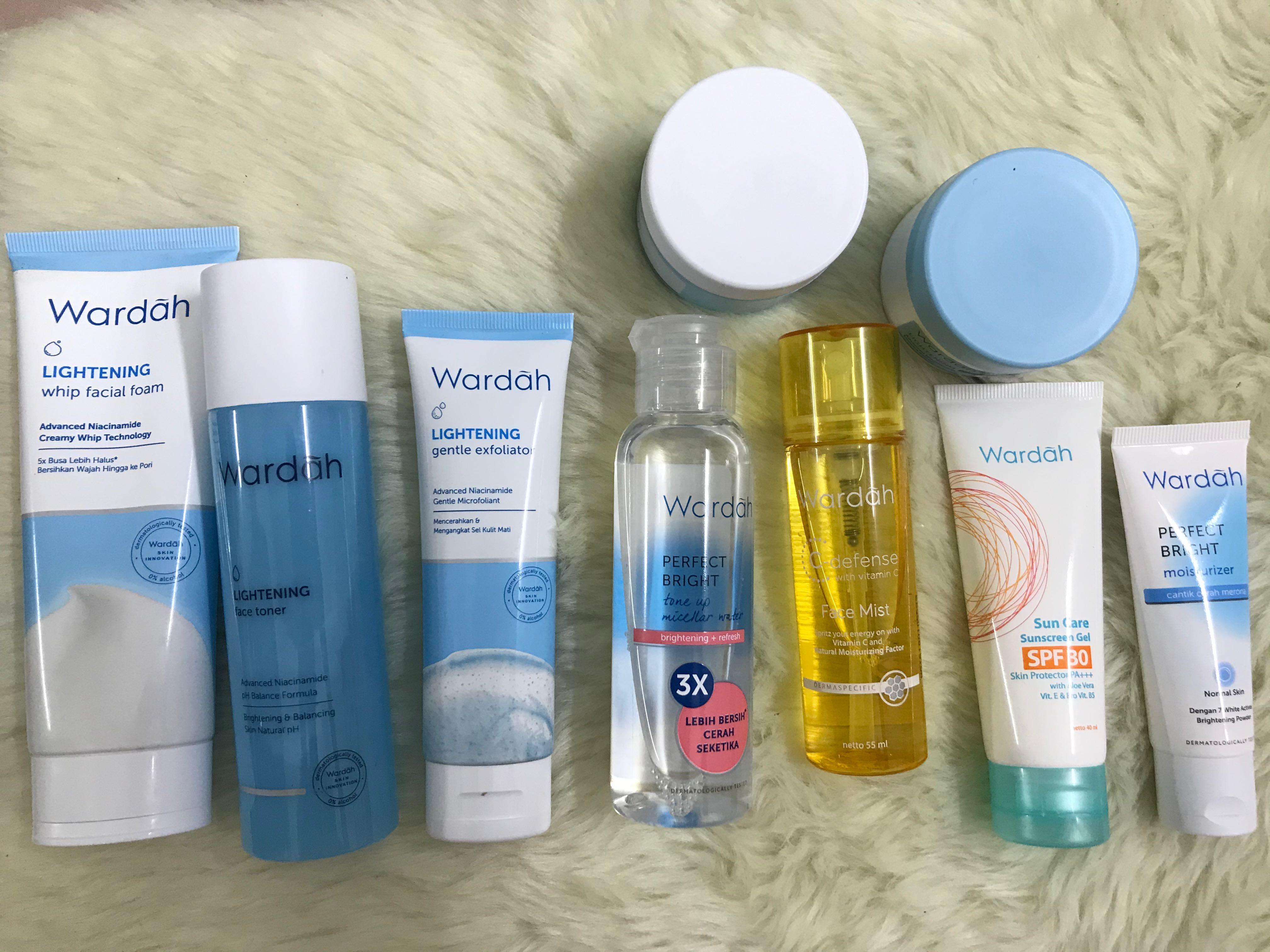 Wardah Set Skincare Health Beauty Skin Bath Body On Carousell