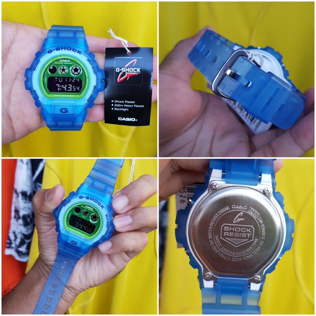 G shock biru online