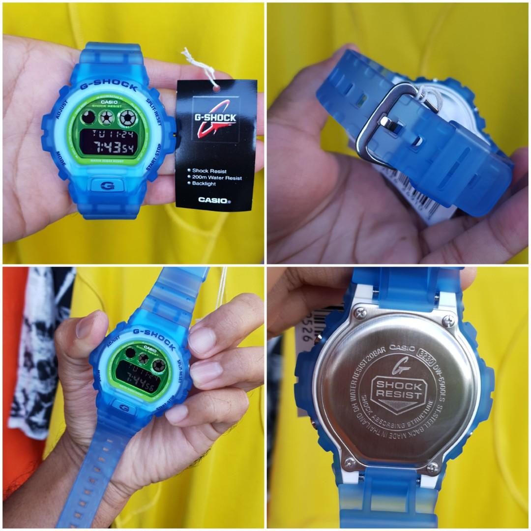 G shock biru muda on sale