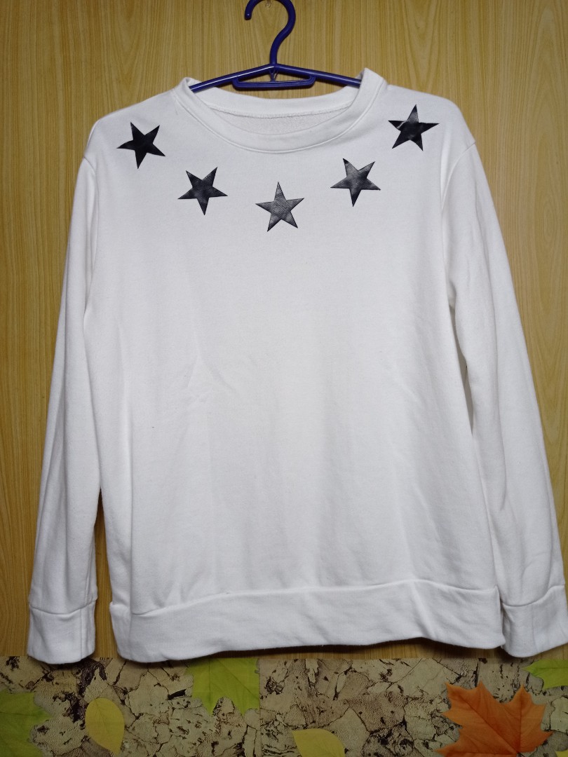 white long sleeve jacket