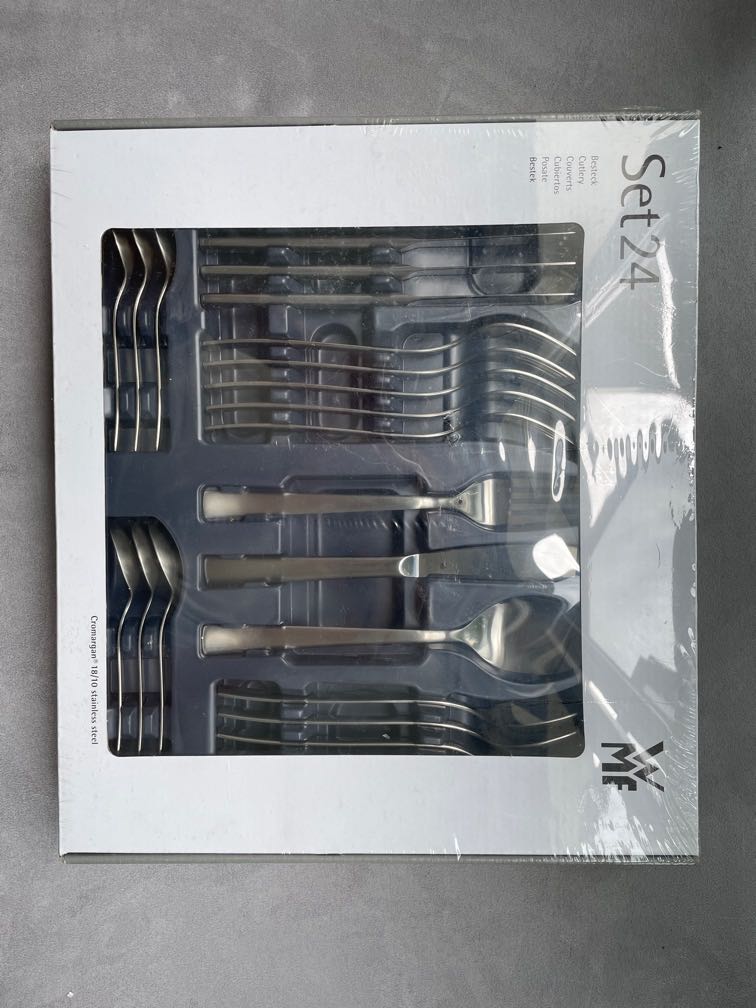 WMF Cutlery Set 24, Furniture & Home Living, Kitchenware & Tableware