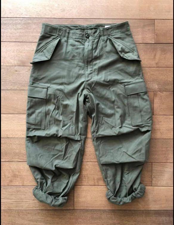 WTAPS WMILL-65 TROUSER Olive and Black Size 3, 男裝, 褲＆半截裙