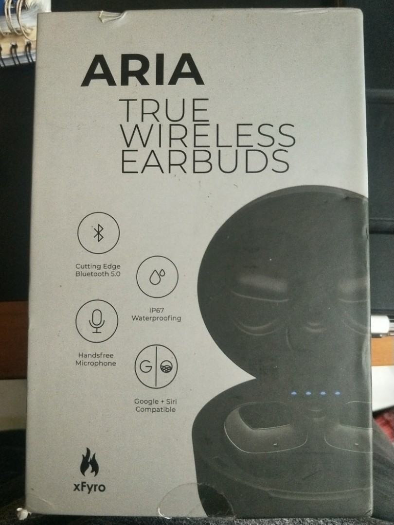 aria true wireless earbuds