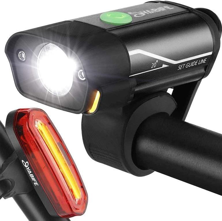 usb rechargeable cycle lights