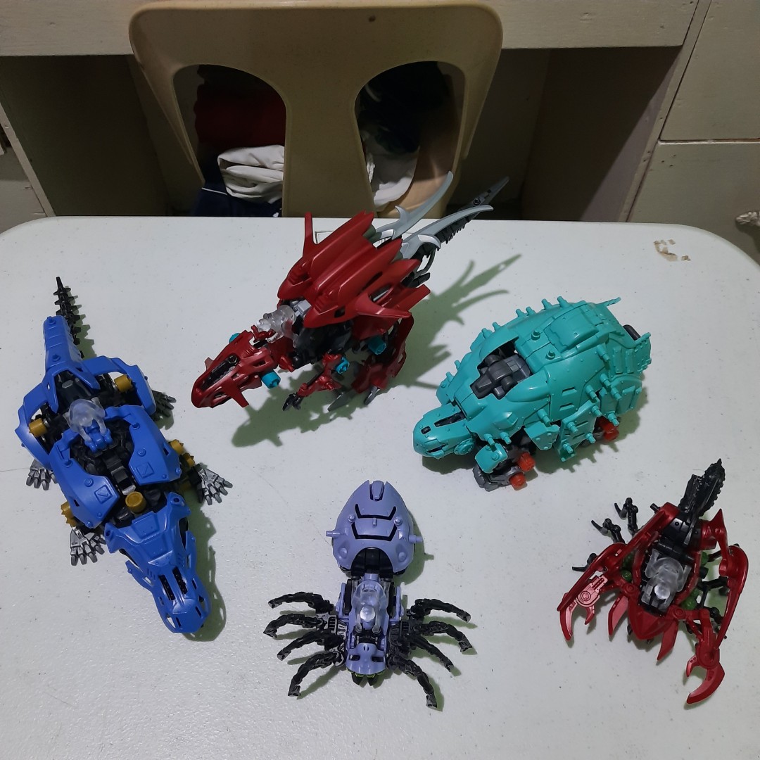 Zoids online wild figures