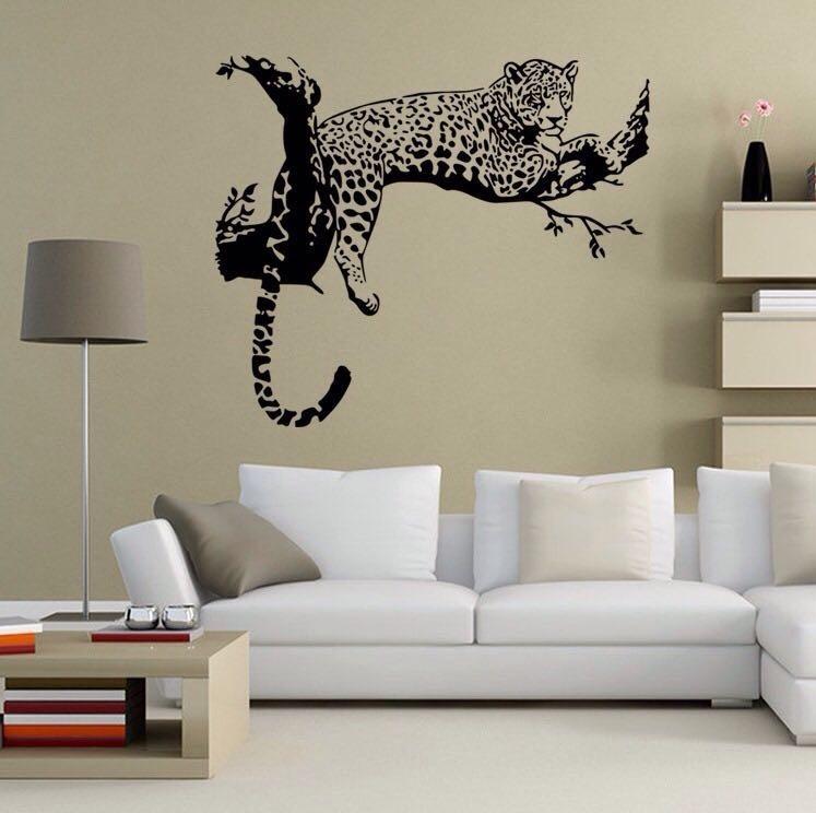 leopard wall decals