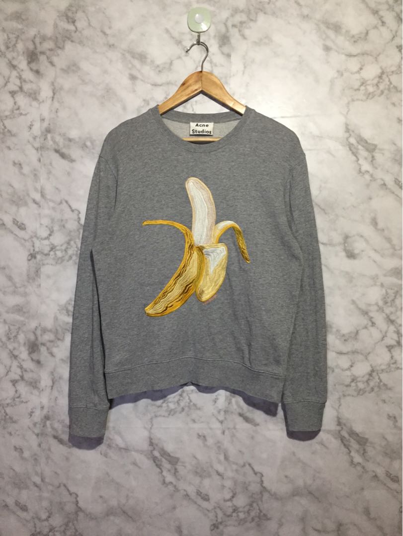 Acne studios banana sweatshirt cheap
