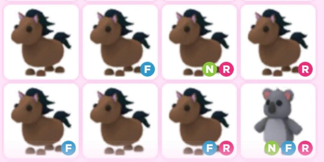 Adopt me pets horse, Video Gaming, Gaming Accessories, Game Gift Cards & Accounts on Carousell