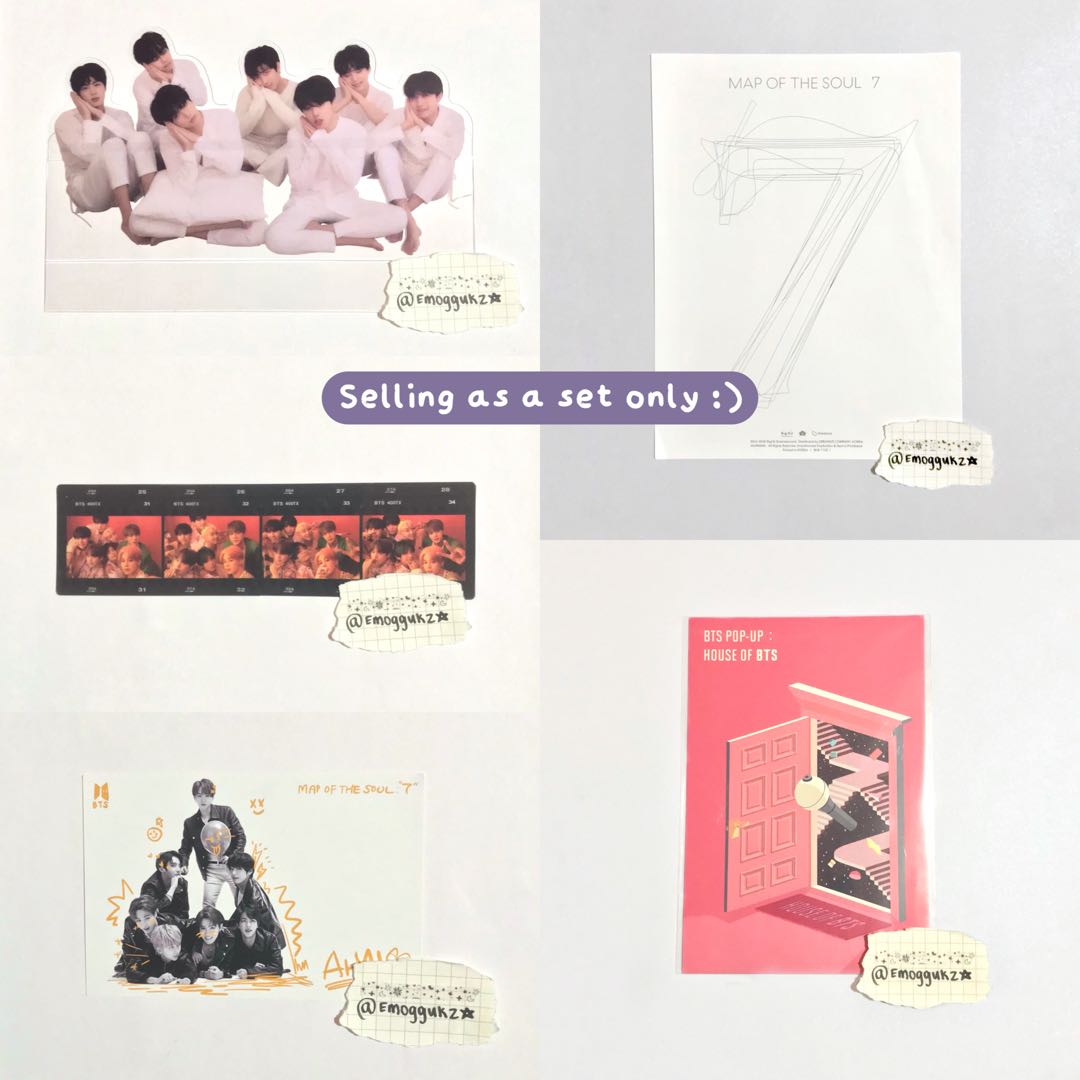 Album Inclusions BTS (Mots 7, LY Tear, Persona, House of BTS), Hobbies ...