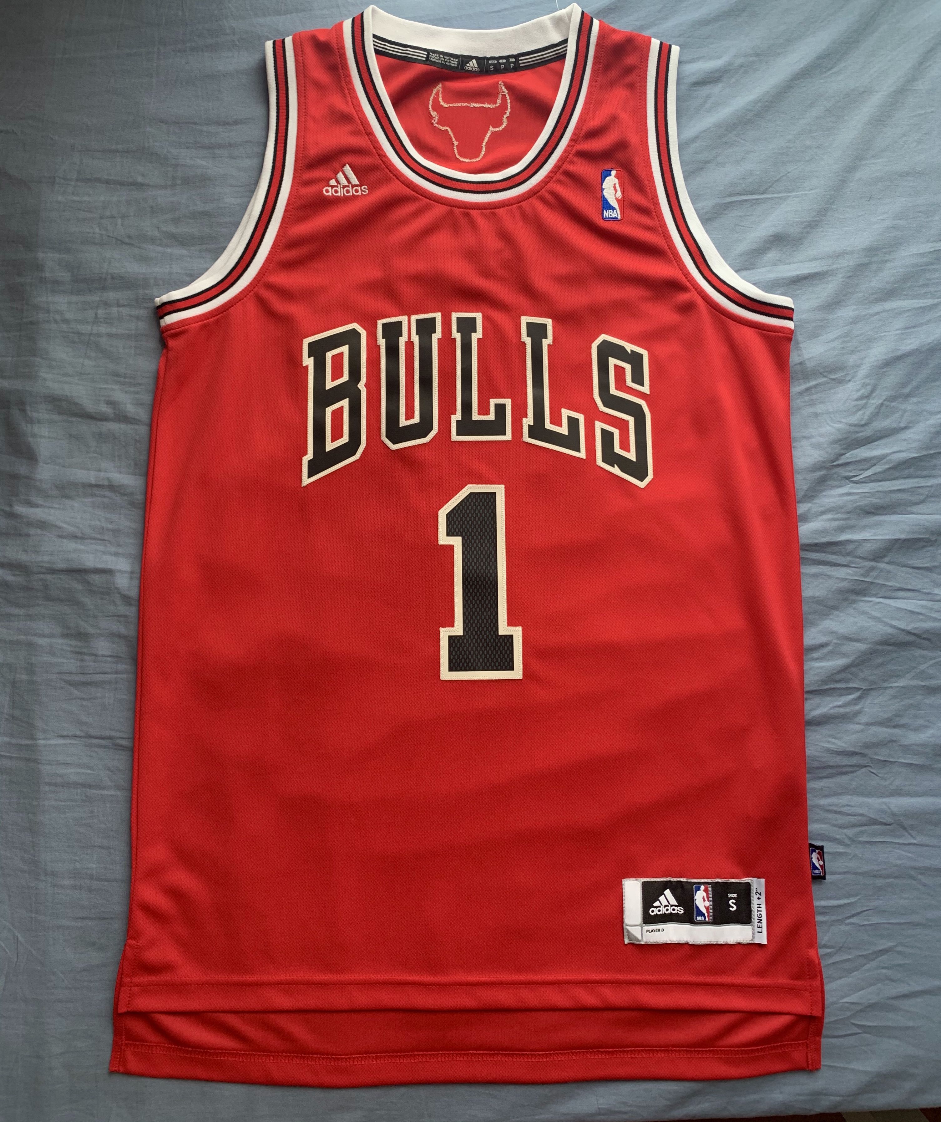 Chicago Bulls Derrick Rose Jersey Adidas Authentic NBA Sz M 