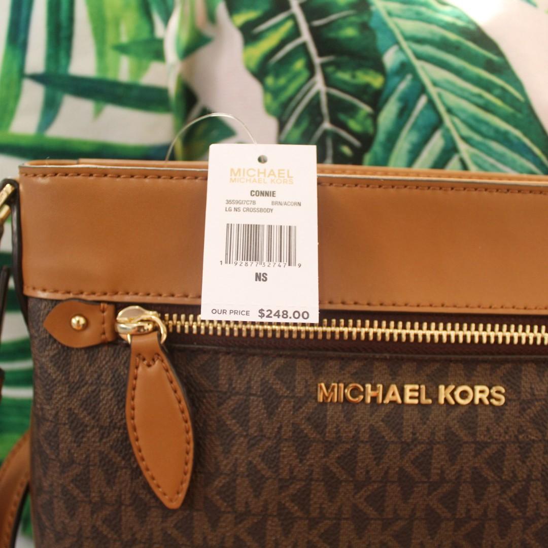 Authentic Michael Kors Connie Crossbody Bag NS From USA, Luxury, Bags &  Wallets on Carousell