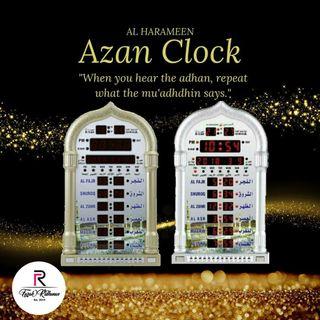 Azan clock Al-Harameen