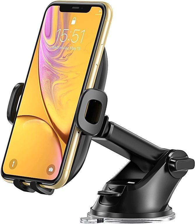 Babacom Car Phone Holder 360 Rotation Extendable Dashboard Phone