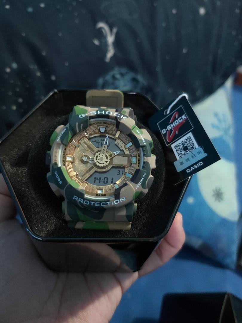 Bape X G shock 25th Anniversary Co Branded Watch Electronic Watch Luxury Watches on Carousell