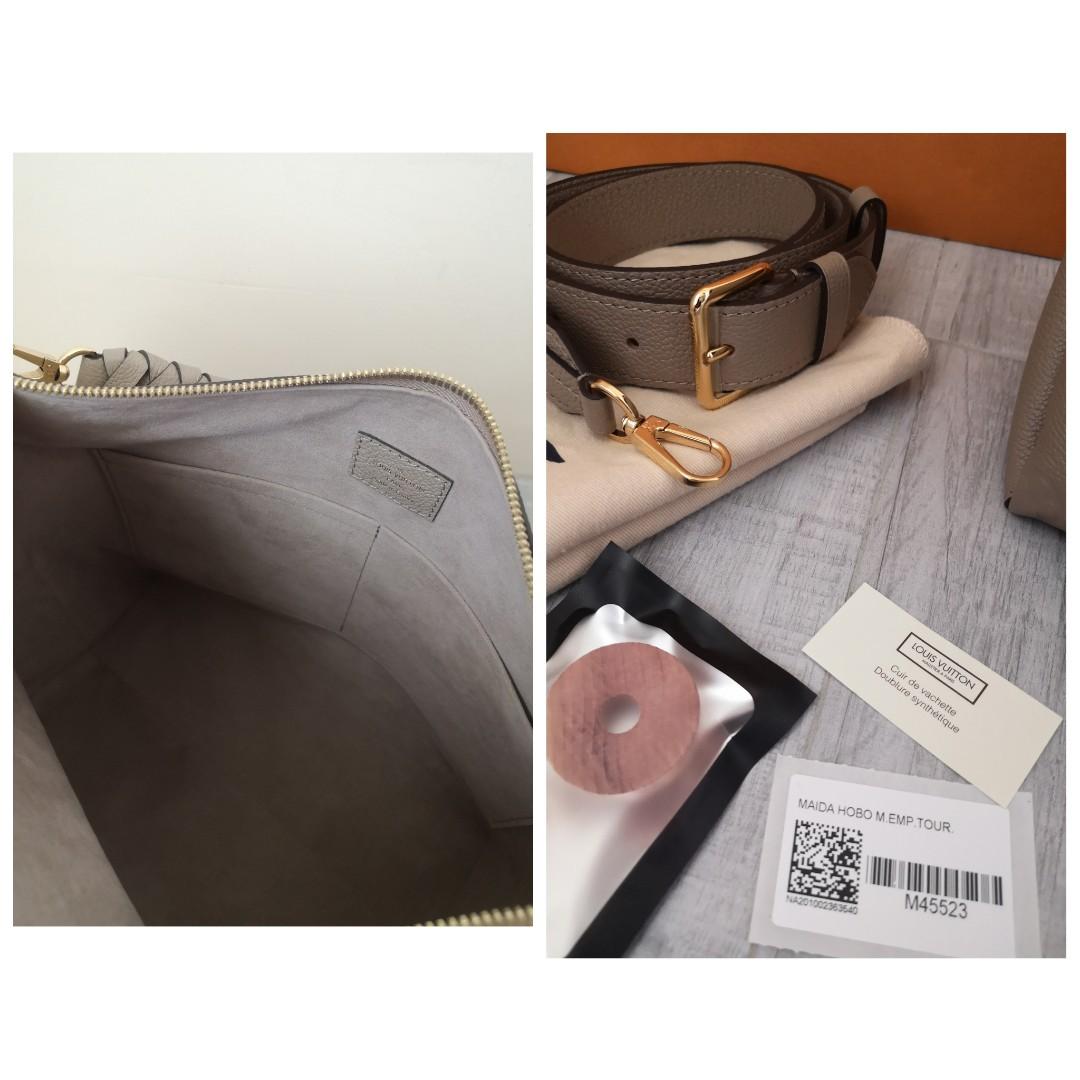 BNEW S2020 LOUIS VUITTON MAIDA HOBO BAG Empreinte IN DUNE Nude, Luxury,  Bags & Wallets on Carousell