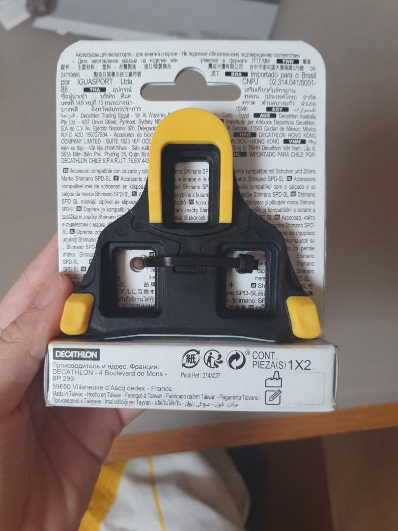BRAND NEW Decathlon SPD SL Shimano Compatible Cheats