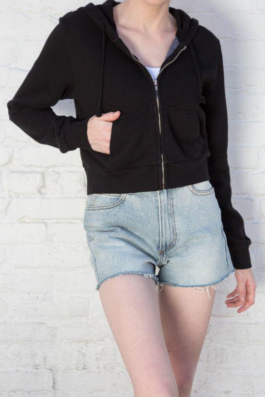 Black crystal hoodie brandy outlet