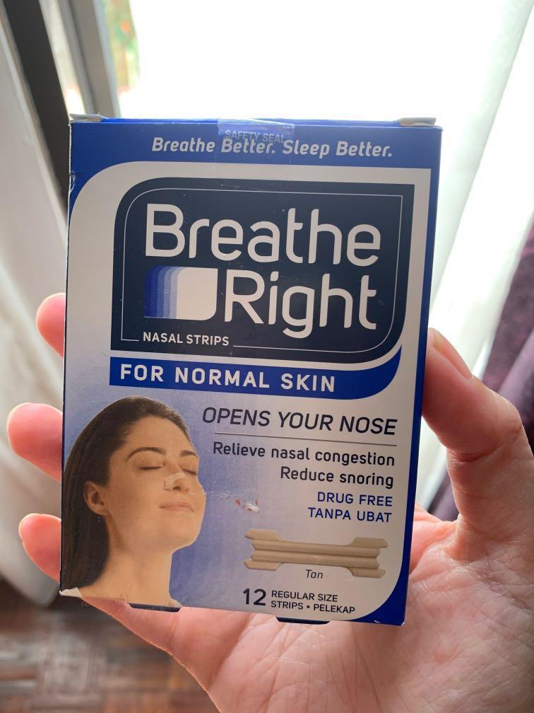 Breathe Right Nasal Strip for Normal Skin, Beauty & Personal Care, Face