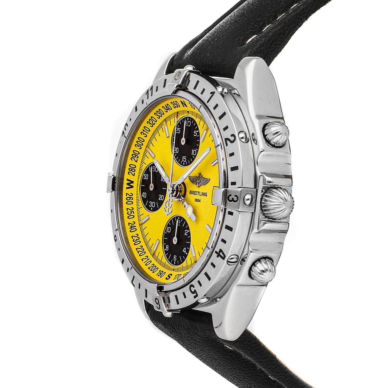 Breitling a20048 yellow hotsell
