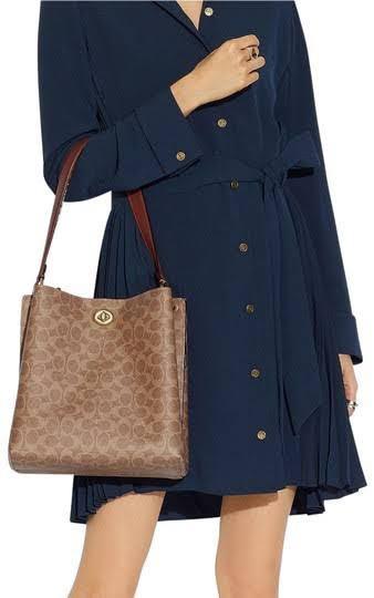 charlie bucket bolsa in signature canvas